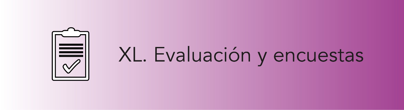 Imagen que permite conocer la Evaluación y encuestas