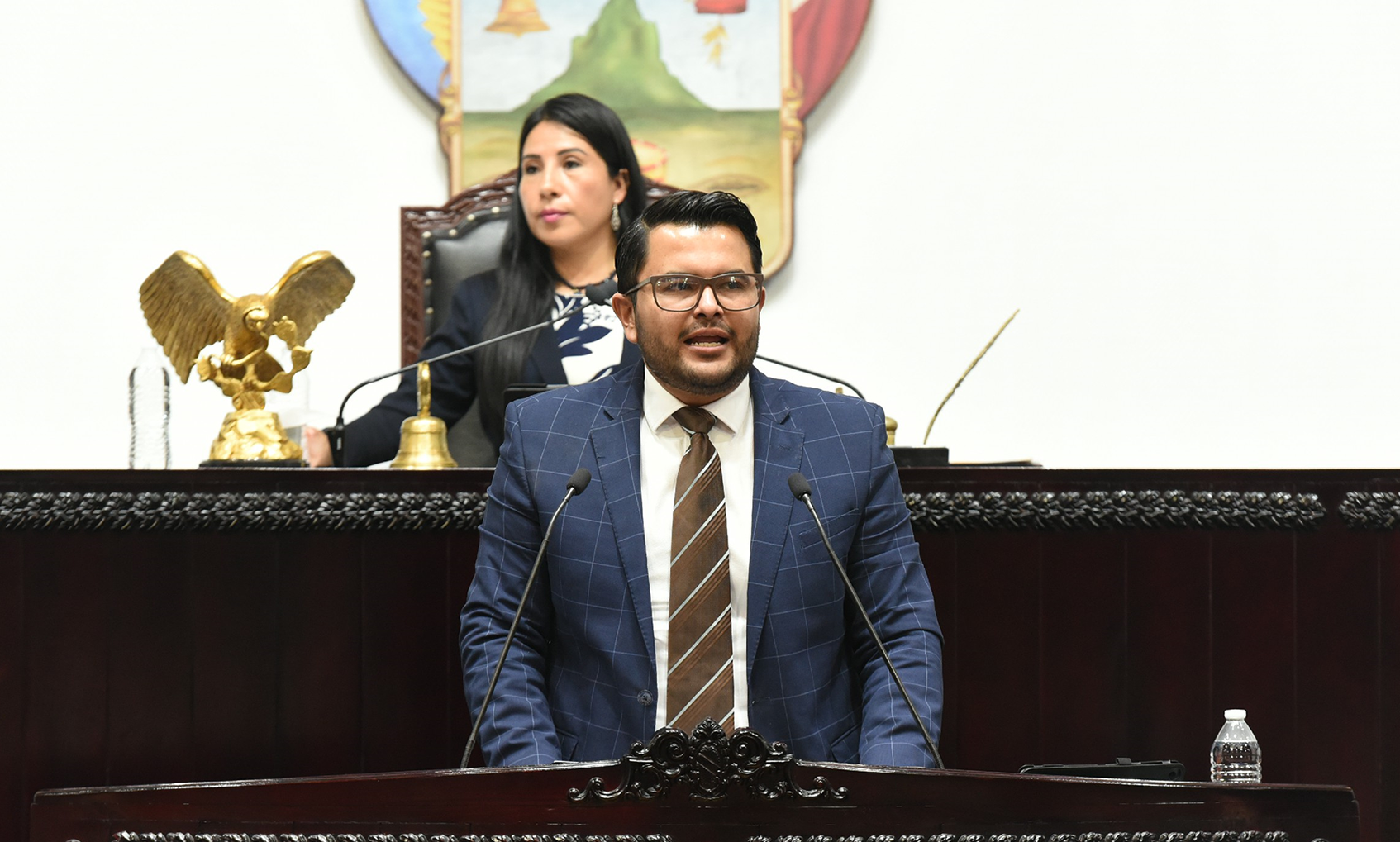 imagen que te permite ver a los Diputados en Sesión